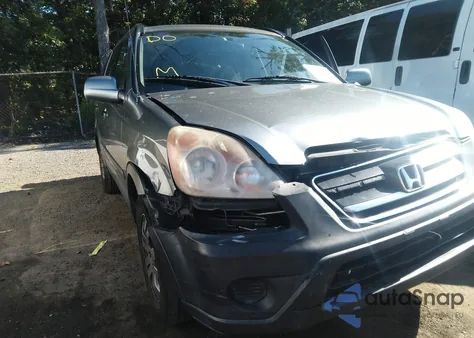 2006 Honda Cr-V Ex from USA, damaged, VIN SHSRD788X6U444665